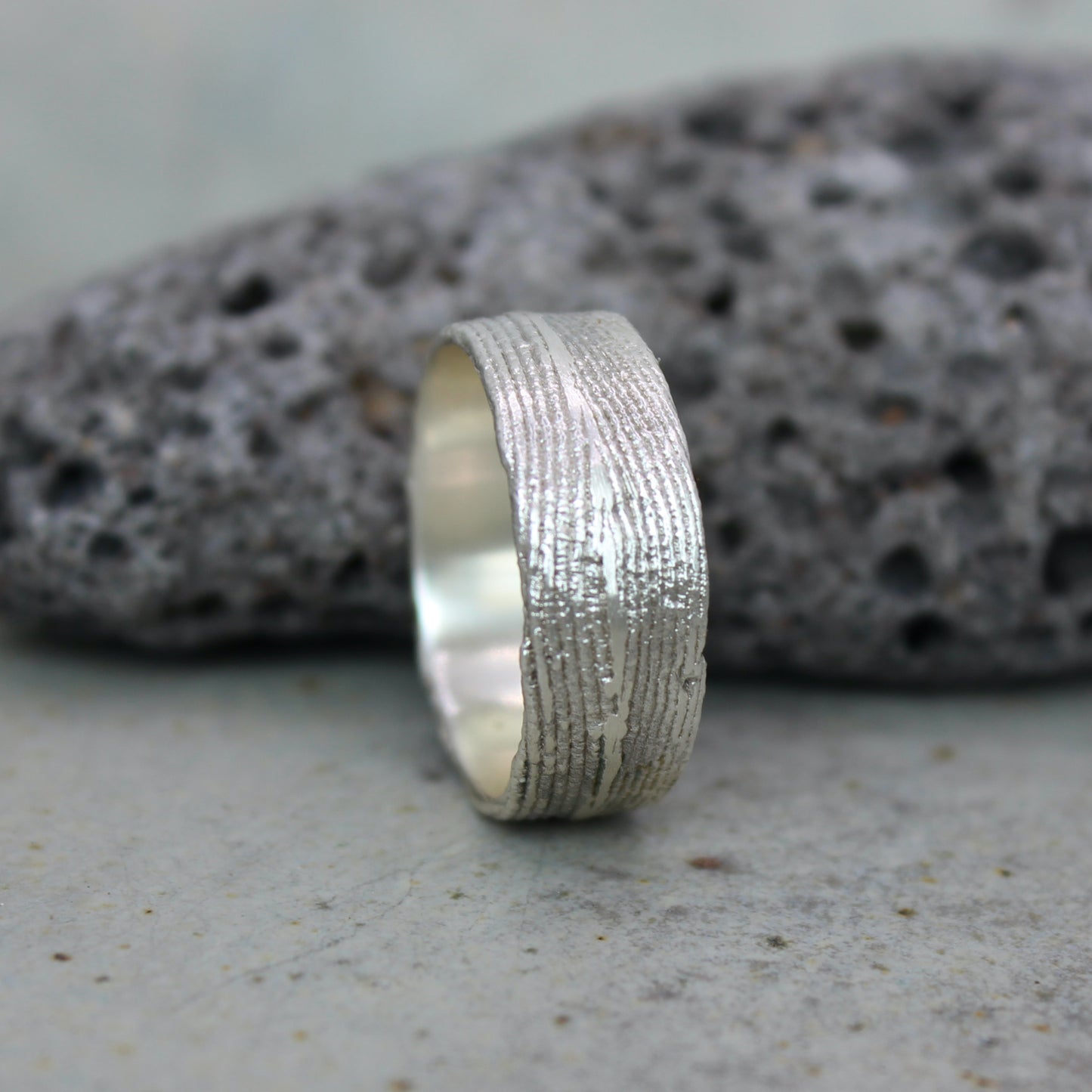 Ñépp ring | cuttlefish texture