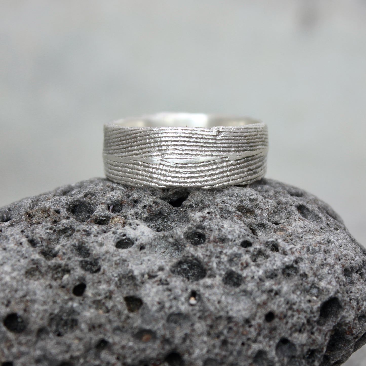 Ñépp ring | cuttlefish texture