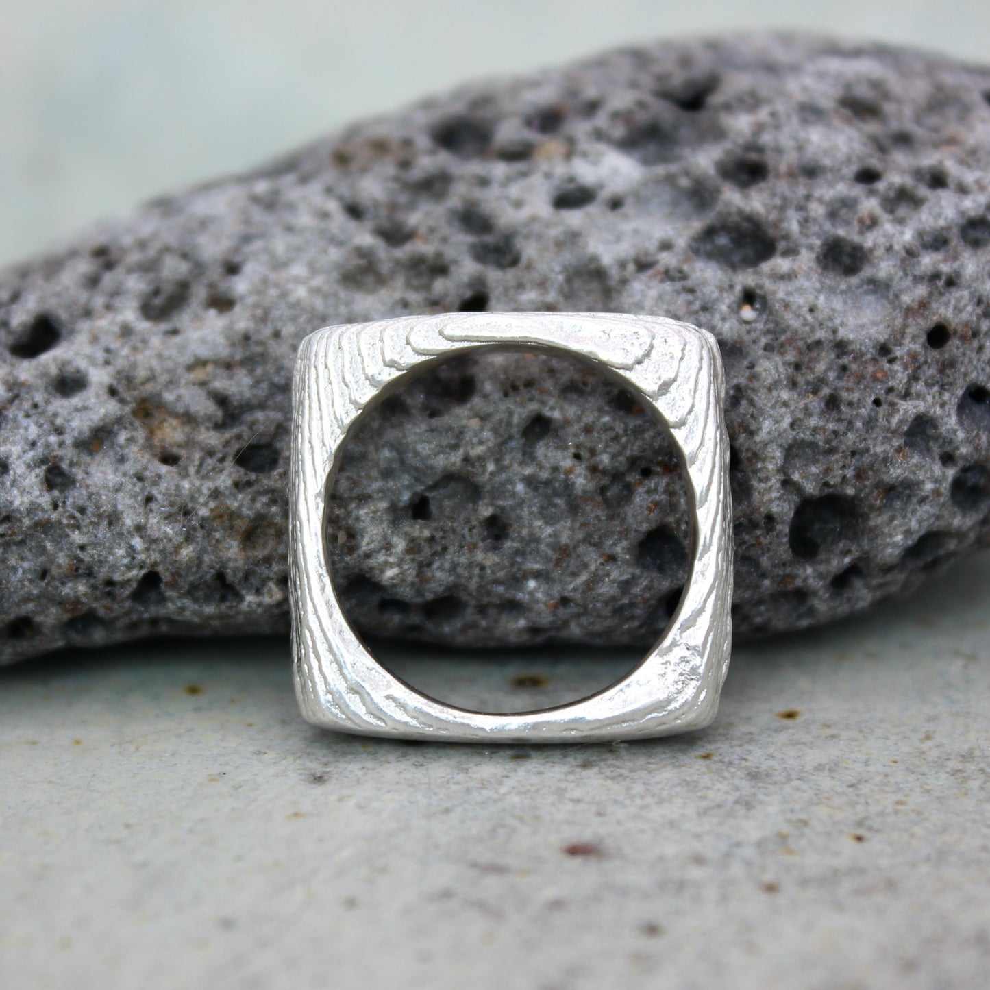 Kattan ring | cuttlefish texture