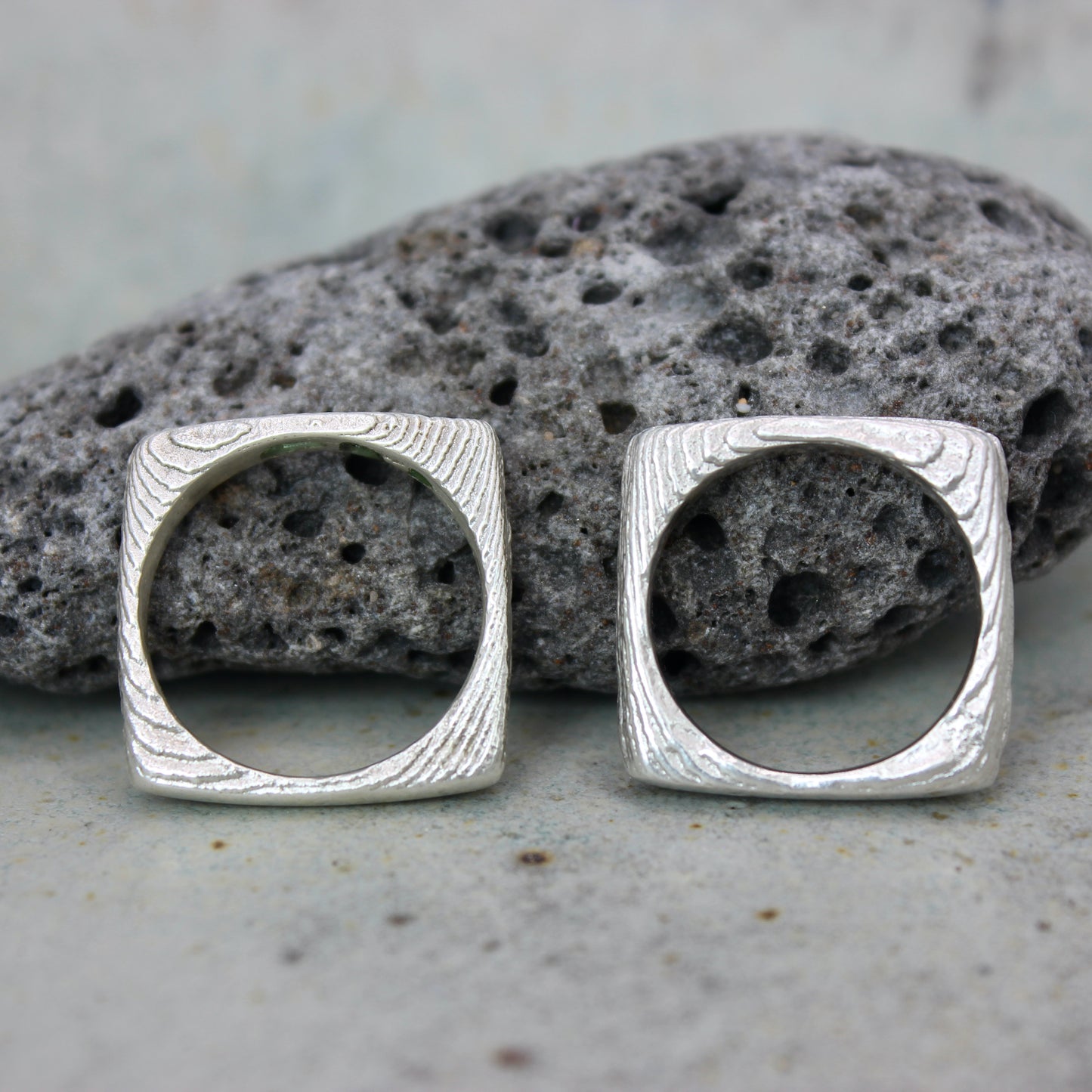 Kattan ring | cuttlefish texture