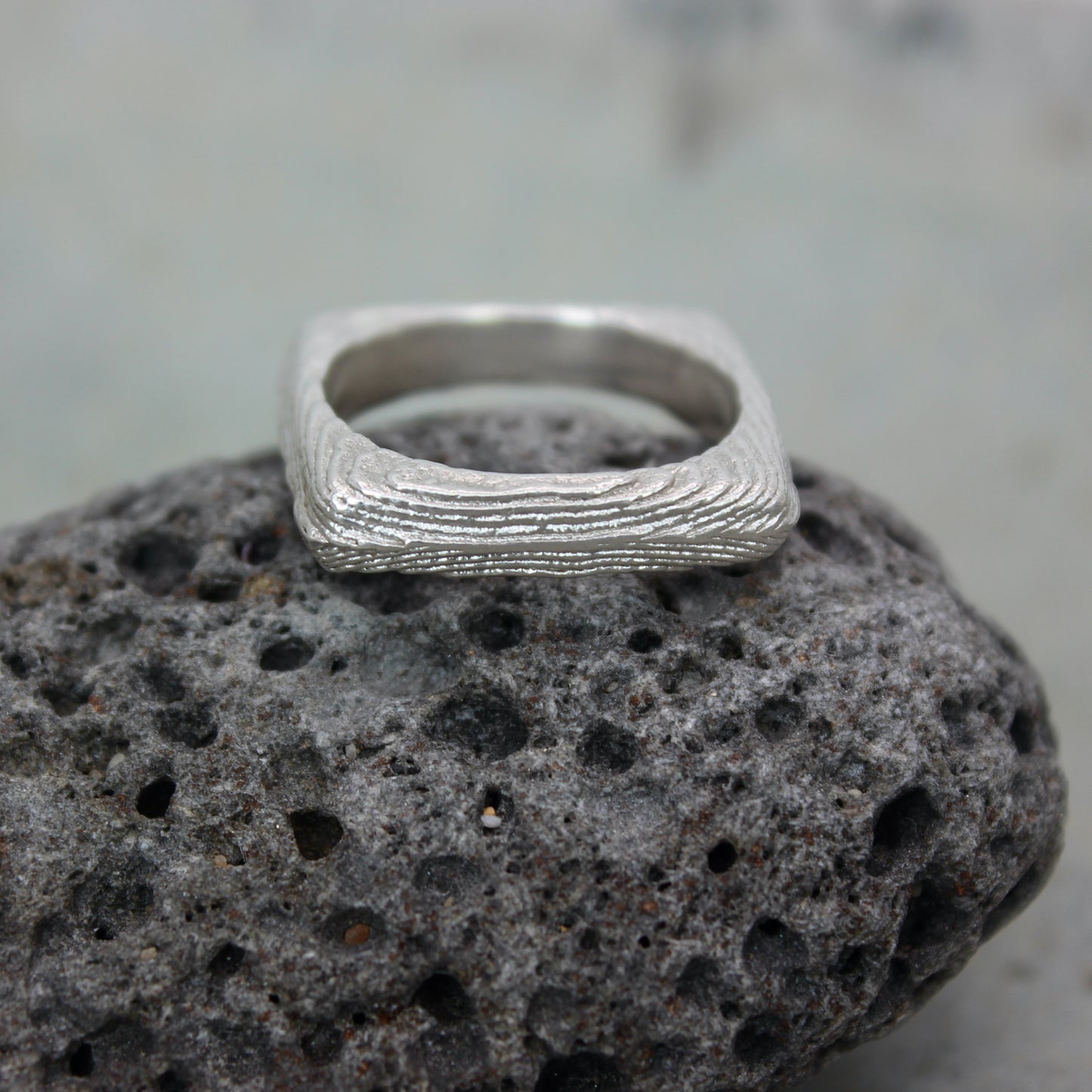 Kattan ring | cuttlefish texture